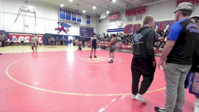 144 lbs Round 2 - Tyler Nishina, Los Alamitos High School vs Thiago Ramirez, Silverback Wrestling Club