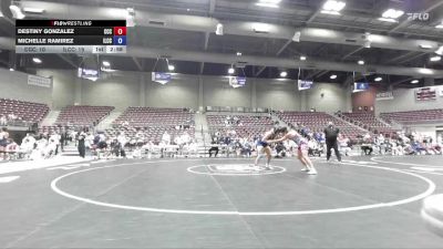 138 lbs Round 1 (4 Team) - Michelle Ramirez, Iowa Lakes CC vs Destiny Gonzalez, Colby Community College