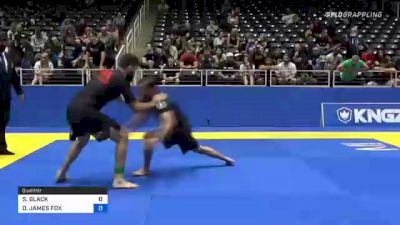 SEBASTIAN BLACK vs DAVID JAMES FOX 2021 World IBJJF Jiu-Jitsu No-Gi Championship