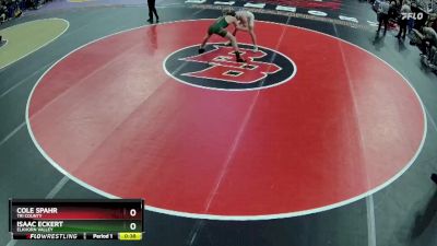 Cons. Round 3 - Isaac Eckert, Elkhorn Valley vs Cole Spahr, Tri County