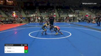 52 lbs Consolation - Camrik Tappe, Staples-Motley vs Calihan Weber, Plainfield WC