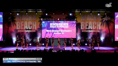 L1 - Rec Performance Advanced - 12Y [2026 Day 2 Divas] 2026 ACDA Reach the Beach Rec Nationals