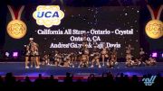 California All Stars - Ontario - Crystal [2016 L1 Large Senior Day 1]