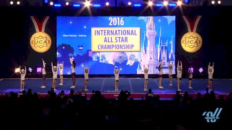 Cheer Factory - Inferno [2016 L1 Small Youth Day 2]