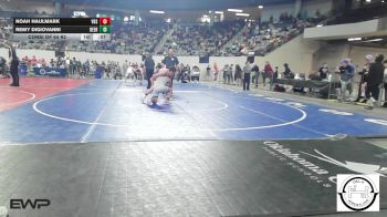 128 lbs Consi Of 64 #2 - Noah Haulmark, Vian vs Remy DiGiovanni, Deer Creek Wrestling