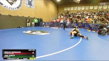 190 lbs Cons. Round 2 - Jose Garcia, Roosevelt vs Jersain Sereriano, Channel Islands