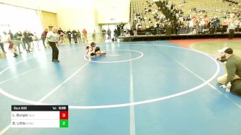 106-J lbs Round Of 16 - Luca Burgio, Yale Street vs Brady Little, Shore Thing WC