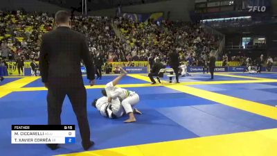 MARGOT CICCARELLI vs THAUANY XAVIER CORRÊA 2023 World Jiu-Jitsu IBJJF Championship