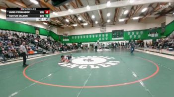 138 lbs Champ. Round 1 - Ashton DeLeon, Mountain View vs Jaims Fernandez, Worland