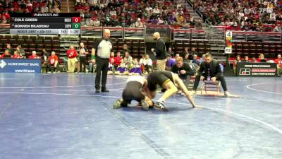 3A-157 lbs Cons. Round 4 - Dokken Biladeau, Southeast Polk vs Cole Green, North Scott