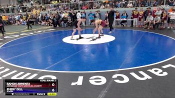 144 lbs Cons. Round 2 - Emery Dell, Alaska vs Ramon Armenta, Anchorage Youth Wrestling Academy