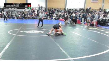 107 lbs Consi Of 8 #1 - Alexia Henriquez, North Andover vs Peyton Bishop, Winslow