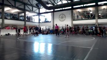 92-100 lbs Champ. Round 1 - Micah Schield, Unattached vs Jake Davis, Tornado Wrestling