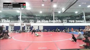 73 lbs Rr Rnd 5 - Marley Dixon, Steel Valley Vixens - K6 vs Isaac Berrier, Dueling Bandits - K6