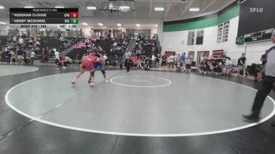 165 lbs Semifinal - Henry McDoniel, Bentonville High School vs Keeghan Clouse, GPWA