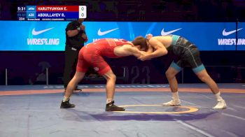 57 kg Final 3-5 - Edik Harutyunyan, Armenia vs Ruslan Abdullayev, Azerbaijan