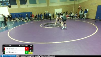 145lbs Cons. Round 1 - Lucie Grimes, Lake Stevens (Girls) vs Milana Pilkinton, Tonasket (Girls)