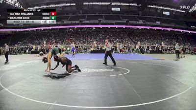 D1-165 lbs Champ. Round 1 - Jay`Den Williams, Roseville HS vs Carlitos Leija, Jenison HS