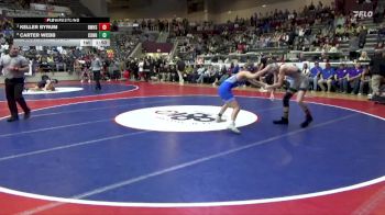 6A 120 lbs Quarterfinal - Keller Byrum, Bentonville West High School vs Carter Webb, CONWAY HIGH SCHOOL