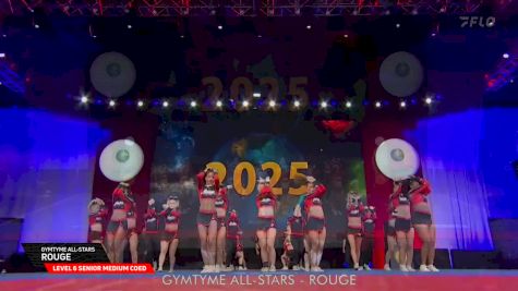 GymTyme All-Stars - Rouge [2025 L6 Senior Medium Coed Finals] 2025 The Cheerleading Worlds
