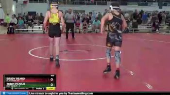 100 lbs Round 5 (8 Team) - Tobin McNair, RAW COMBAT vs Brady Beard, BLACKHAWK WC