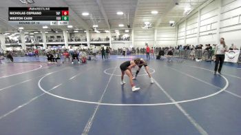 81 lbs Round Of 16 - Nicholas Ceprano, Top Flight Wrestling Academy vs Weston Cass, Fisheye WC