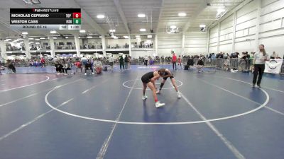 81 lbs Round Of 16 - Nicholas Ceprano, Top Flight Wrestling Academy vs Weston Cass, Fisheye WC