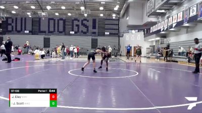 97-106 lbs Quarterfinal - Jacob Scott, Western Wrestling Club vs Jeremiah Clay, Mt Vernon Marauders