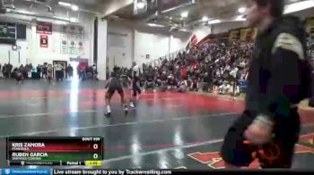 120 lbs Quarterfinal - Kris Zamora, Peninsula vs Ruben Garcia, Santiago/Corona