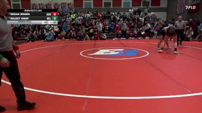 155 lbs Semifinal - Regan Jensen, Algona vs Kelsey Knief, Bellevue