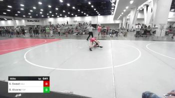 65 lbs Consi Of 4 - Sadie Sweat, Kalispell WC vs Bryan Alvarez, Top Rank