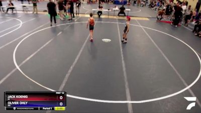 77 lbs Cons. Semi - Jack Koenig, IA vs Oliver Ohly, WI