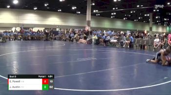 106 lbs Round 3 (6 Team) - Jeremiah Austin, Funky Monkey vs Ethan Powell, Genoa Wrestling