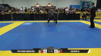 Leon Davis Jr. vs Piter Frank Almeida Silva 2026 Pan IBJJF Jiu-Jitsu No-Gi Championship