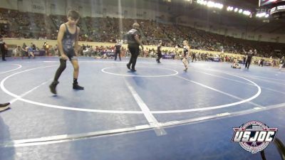 76 lbs Round Of 16 - Gavin Woodworth, Tuttle Wrestling Club vs Nathan Cruz, Scrap Yard Training