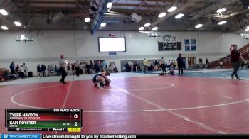 174 lbs 5th Place Match - Tyler Haydon, Wisconsin-Whitewater vs Kam Royster, Loras