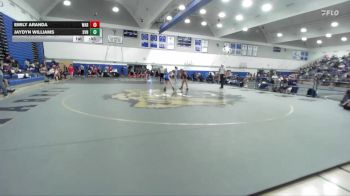 130 lbs Cons. Round 2 - Emily Aranda, Warren vs Jaydyn Williams, Sierra Vista/NV