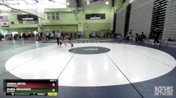 120 lbs Semifinal - Jimena Reyes, BIRMINGHAM vs Maria Granados, BELMONT