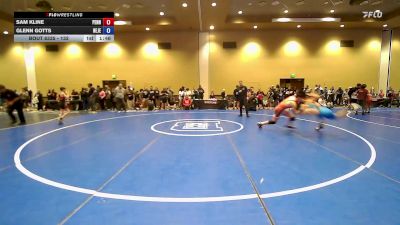 132 lbs Cons. Round 4 - Sam Kline, Pennsylvania vs Glenn Gotts, New Jersey