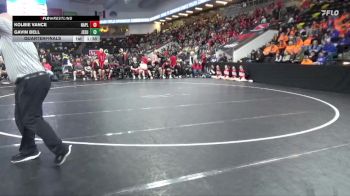 138 lbs Quarterfinal - Kolbie Vance, Nashua-Plainfield vs Gavin Bell, Jesup