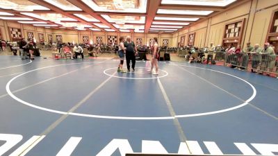 145 lbs Quarterfinal - Eva Barry, Nj vs Jansen Derzanovich, Ny