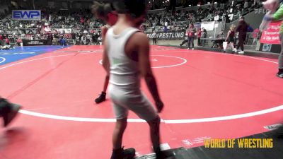 37 lbs Quarterfinal - Henry Howell, Henryetta Knights Wrestling Club vs Lucas Frodge, Contender Wrestling Academy