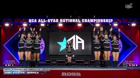 Quest Athletics - Generals [2026 L3 Junior - D2 - Small - A Day 2] 2026 NCA All-Star National Championship