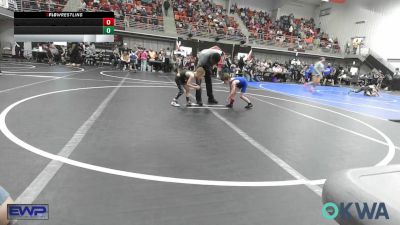 43 lbs Quarterfinal - Dallas McClain, Berryhill Wrestling Club vs Krew Hamilton, Broken Arrow Wrestling Club