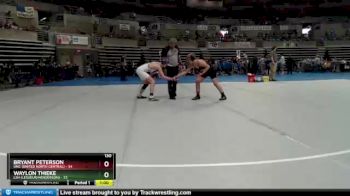 130 lbs Placement (4 Team) - Bryant Peterson, UNC (United North Central) vs Waylon Thieke, LSH (LeSueur/Henderson)