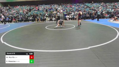 113 lbs Round Of 16 - Max Murillo, Esperanza vs Destin Maestas, Slam Academy