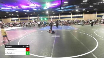 95 lbs Quarterfinal - Kalijah Gonzales, Kingdom WC vs Jake Scholl, 10th Planet