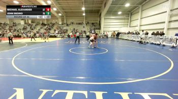 126 lbs Round Of 32 - Michael Alexander, UT vs John DeOrio, PA