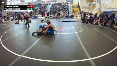 175 lbs Cons. Round 1 - Carson Bryant, Titusville High School vs Jacob Rodriguez, Winter Springs High School