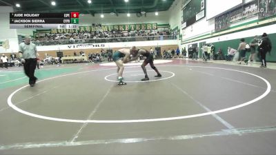 175 lbs Semifinal - Jude Holiday, Esperanza vs Jackson Sierra, Cypress